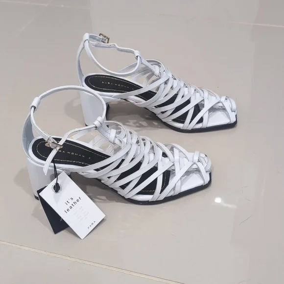 NWT Strappy heels - Picture 6 of 14